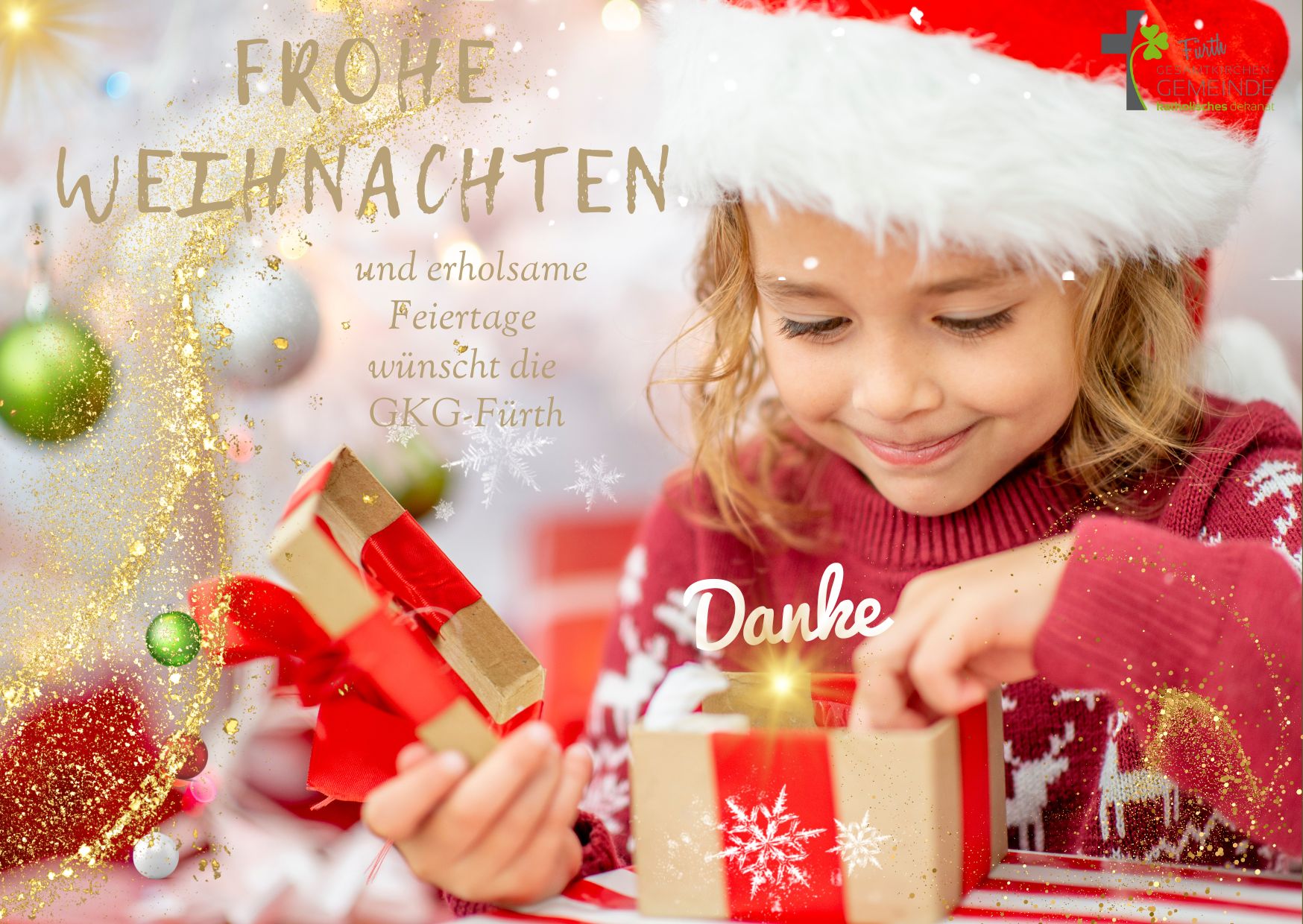 Marineblau und Gold Einfach Rahmen Foto Weihnachten Karte